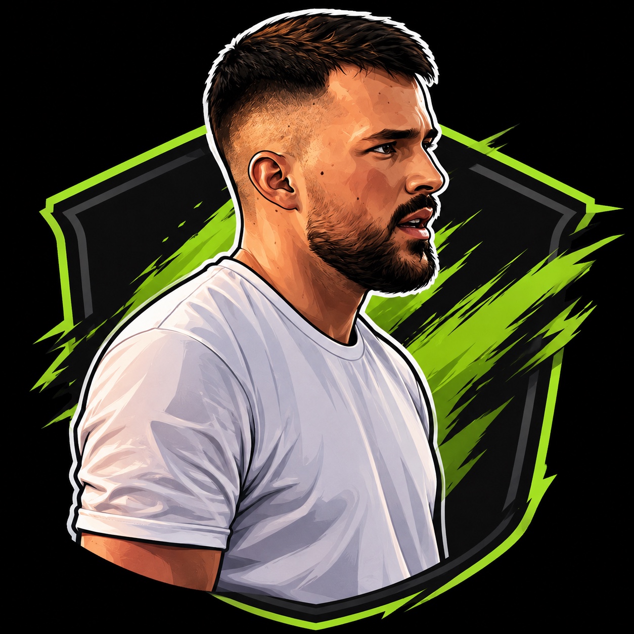 URYDRIGO illustrated portrait